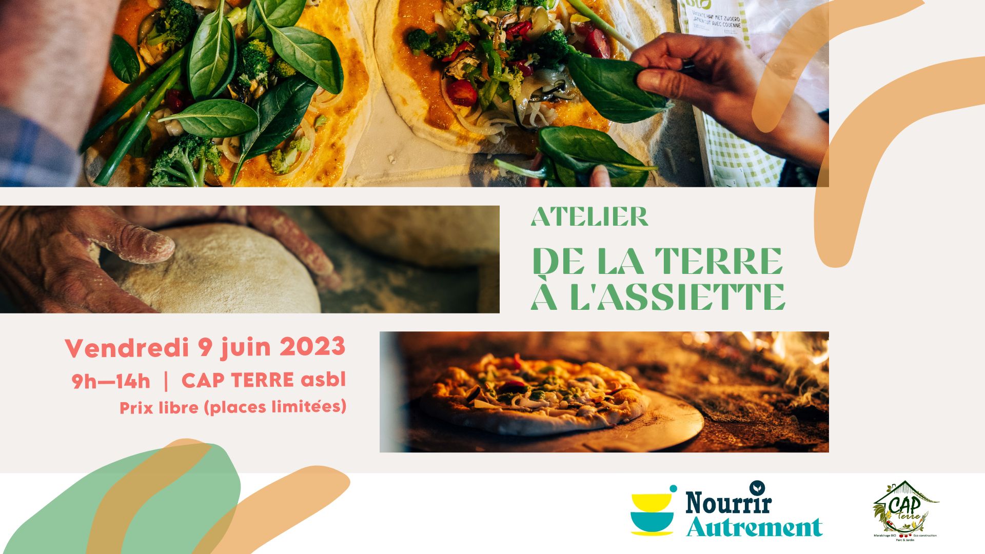 Atelier pizza «De la terre à l’assiette» – Nourrir Autrement 2023 [COMPLET]