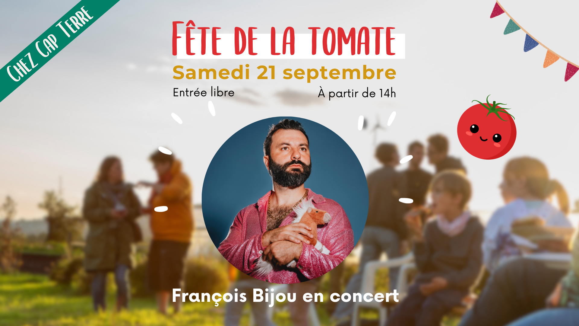 Journée Portes Ouvertes 2024 – fêtons la tomate le samedi 21 septembre !