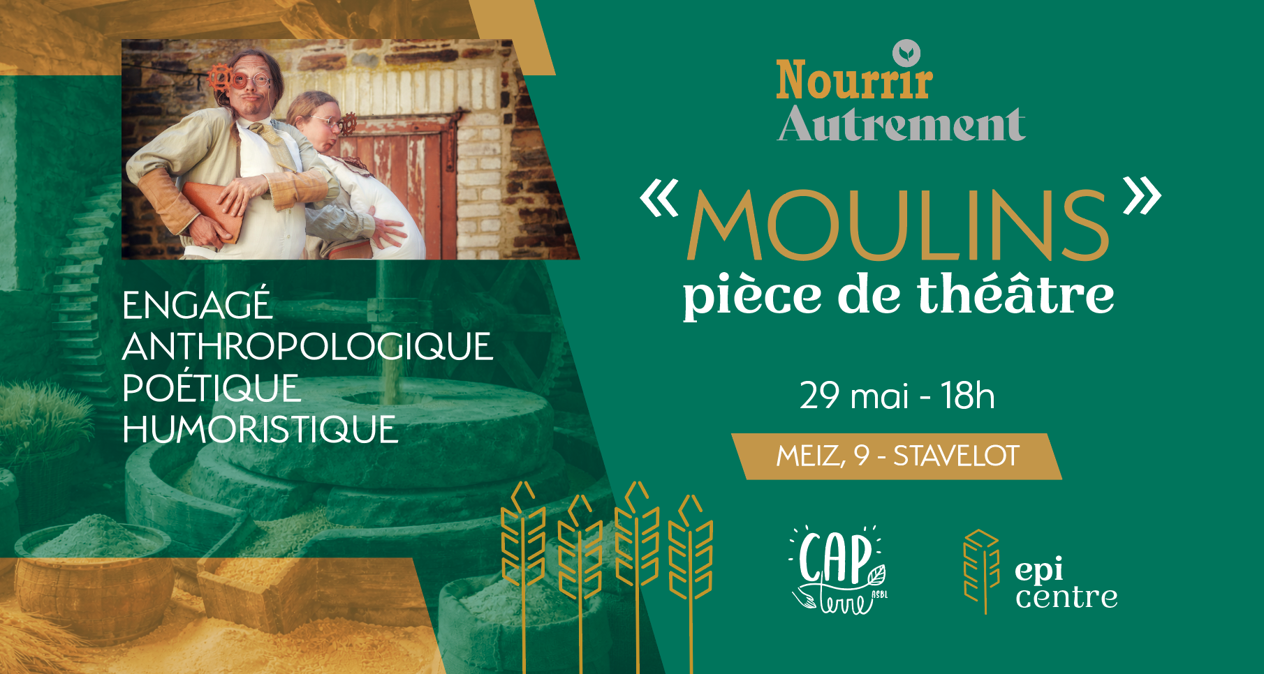 Pièce de théatre "Moulins"